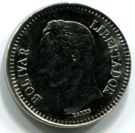 25 CENTIMOS 1990 VENEZUELA UNC Simon Bolivar Moneda #W10962.E - Venezuela