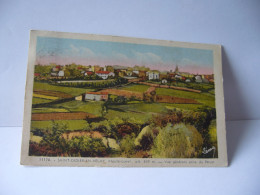 SAINT DIDIER EN VELAY 43 HAUTE LOIRE VUE GENERALE PRISE DU PERCET CPA 1950 LEON MARGERIT LE PUY - Saint Didier En Velay