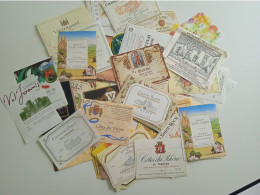 GROS LOT D ETIQUETTES....plus De .80........VINS ET DIVERS....BON ETAT.................. - Collections & Sets