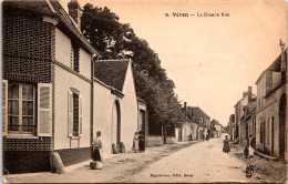 16777 Cpa 89 Véron - La Grande Rue - Veron