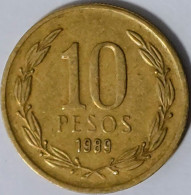 Chile - 10 Pesos 1989, KM# 218.2 (#2209) - Chili