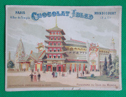 Chromo - Chocolat Ibled - Exposition Universelle De 1900 - Panorama Du Tour Du Monde - Ibled