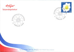 ISLANDE FDC 2006 FLEUR DRYADE - FDC