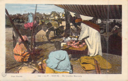 MAROC - Un Boucher Marocain - Carte Postale Ancienne - Autres & Non Classés