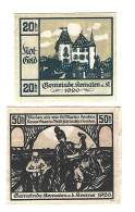 **notgeld   Austria  Kematen 20+50 Heller  430g - Autriche