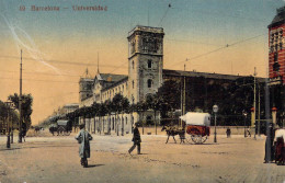 ESPAGNE - Cataluna - Barcelona - Universidad  - Carte Postale Ancienne - Barcelona