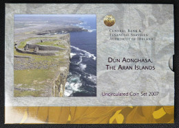 IRX2007.2 - COFFRET BU IRLANDE - 2007 - 1 Cent à 2 Euros - Iles D'Aran - Irland