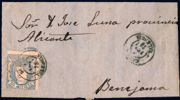 Valencia - Edi O 107 - Carta Mat Fech. Tp.II "Sueca" - Lettres & Documents