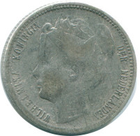 1/4 GULDEN 1900 CURACAO NÉERLANDAIS NETHERLANDS ARGENT Colonial Pièce #NL10451.4.F - Curaçao