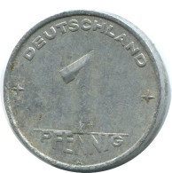 1 PFENNIG 1952 A DDR EAST ALLEMAGNE Pièce GERMANY #AD784.9.F - 1 Pfennig