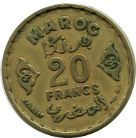 10 FRANCS 1952 MAROC MOROCCO Pièce #AP252.F - Maroc