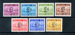 1969 GUERNSEY SET MNH ** Tasse Tax 1/7 - Guernsey