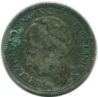 1/10 GULDEN 1947 CURACAO Netherlands SILVER Colonial Coin #NL11862.3.U - Curacao