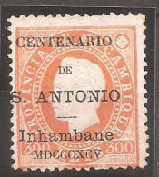Inhambane, 1895, # 9, Com Certificado, MNG - Inhambane