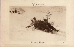 SPORTS D ' HIVER   _  EN BOB-SLEIGH - Sports D'hiver