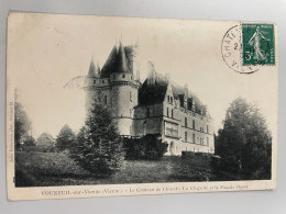 CPA - 86 - VOUNEUIL-sur-VIENNE - Le Château De Chistré Et La Chapelle - Vouneuil Sur Vienne