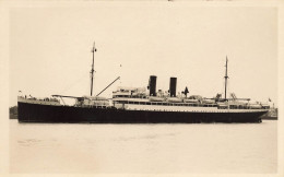 MARRAKECH Marrakech * Carte Photo * Bateau Paquebot Commerce * Cie Générale Transatlantique CGT - Steamers