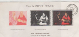 Blocpour Le Musée Postal Avec Timbre Affranchi Avec Cachet Postal De GRAVESON (BdRhone)     (125038) - Storia Postale