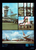 Dépliant De Présentation De Aéroport De Paris 1976 - Aviation