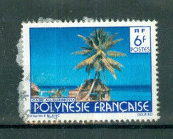 POLYNESIE - N°137 Oblitéré. Paysages De La Polynésie Française. Sujets Divers. Signature "DELRIEU". - Usati