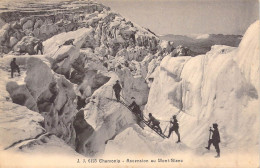 FRANCE - 74 - Chamonix - Ascension Au Mont-Blanc - Carte Postale Ancienne - Chamonix-Mont-Blanc