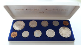 BELGIQUE BELGIE(N) RARE ET SUPERBE COFFRET SET FDC 1976 DONT 2 X 250 FRANCS ARGENT/ZILVER/SILBER ! COTES : 35€-40€-55€- - FDC, BU, BE & Coffrets