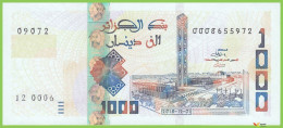 Voyo ALGERIA 1000 Dinars 2018(2019) P146 B411a 12 0006 UNC - Algérie