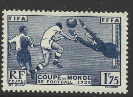 N° 396 Football Neuf * Cote 15€ - 1938 – Francia