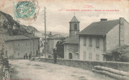 Roquefort * Grande Rue Et église Du Village - Roquefort