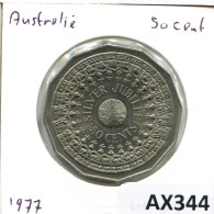 50 CENTS 1977 AUSTRALIA Coin #AX344.U - 50 Cents