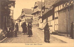 FRANCE - Alsace - Grum Aus Dem Elsass - Carte Postale Ancienne - Alsace