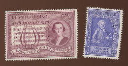 200-201.**.  W.A. Mozart   Postfris - Unused Stamps