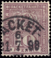 ALLEMAGNE / GERMANY - DR Privatpost BERLIN (B. Packetfahrt AG) 10p Lilac - VF Used - Privatpost