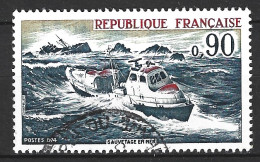 FRANCE. N°1791 Oblitéré De 1974. Sauvetage En Mer/Bateau. - Secourisme