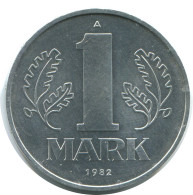 1 MARK 1982 A DDR EAST GERMANY Coin #AE142.U - 1 Marco