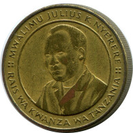 100 SHILLINGI 1994 TANZANIA Coin #AP946.U - Tanzanie