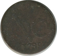 1788 WEST FRIESLAND VOC DUIT NETHERLANDS INDIES NY COLONIAL PENNY #VOC1303.9.U - Nederlands-Indië