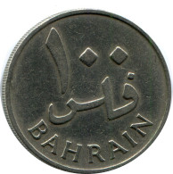 100 FILS 1970 BAHRAIN Münze #AP977.D - Bahreïn