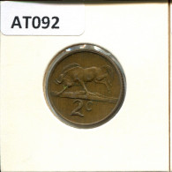 2 CENTS 1981 SÜDAFRIKA SOUTH AFRICA Münze #AT092.D - Afrique Du Sud