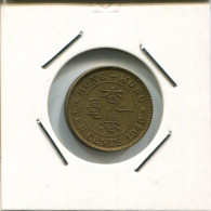 10 CENTS 1949 HONGKONG HONG KONG Münze #AR571.D - Hong Kong