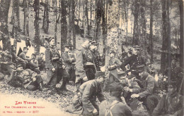 FRANCE - Les Vosges - Nos Chasseurs Au Bivouac - Edit Ad. Welck - Carte Postale Ancienne - Other