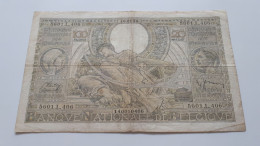 BELGIQUE BELGIE 100 FRANCS 20BELGAS 16.01.1939 SONTAG-JANSSEN SERIE L COTES : 6€-10€-20€-70€ P-107a.39 DATE PEU COURANTE - 100 Francos & 100 Francos-20 Belgas