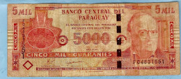 PARAGUAY – 5000 Guaranies - Paraguay