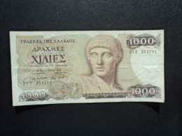 GRÈCE : 1000 DRACHMAES   1.7.1987    P 202a      TTB * - Grèce