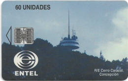 Chile - Entel (Chip) - Cerro Caracol, Conception, SC7, 60U, Used - Chili