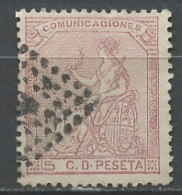 Espagne - Spain - Spanien 1873 Y&T N°131 - Michel N°126 (o) - 5c Allégorie De La République - Gebruikt