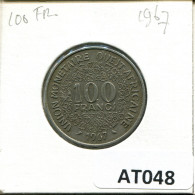 100 FRANCS CFA 1967 Western African States (BCEAO) Coin #AT048.U - Other - Africa