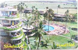 Carte Postale : USA : HAWAII: Sheraton Maui Resort Hotel, In 1972 - Maui