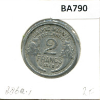 2 FRANCS 1948 FRANKREICH FRANCE Französisch Münze #BA790.D - 2 Francs