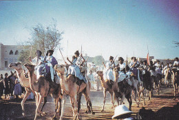 MAURITANIE - Défilé Des Guerriers Reguibat - Visite Privée Du Général De Gaulle 1958 - Très Bon état - Mauritania